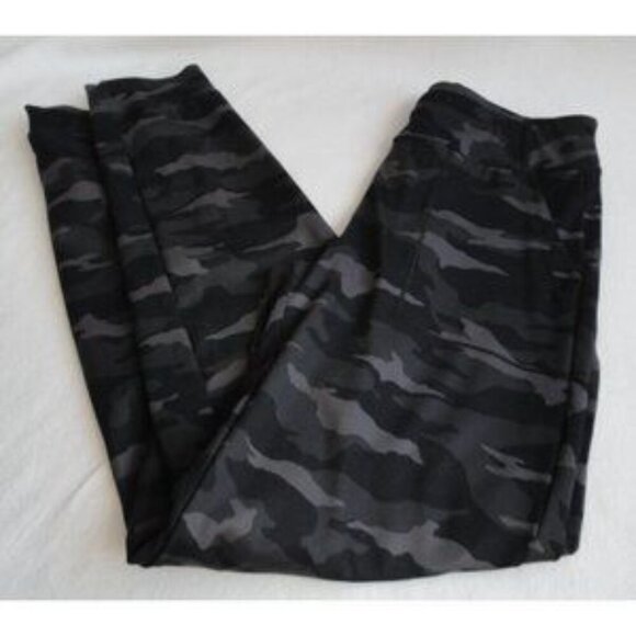 Athleta Girl Printed Powervita Jogger Charcoal/Gray Camo - Girls XL 14 - Picture 4 of 4